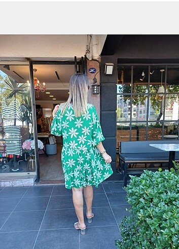 keten elbise - Görsel 3