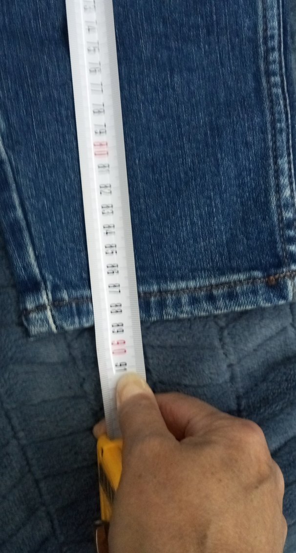 Koyu Mavi Yıkamalı Likralı Kesim Jean — görsel 9/14