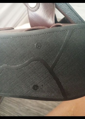 Kahverengi Deri Erkek Sandalet - Görsel 8