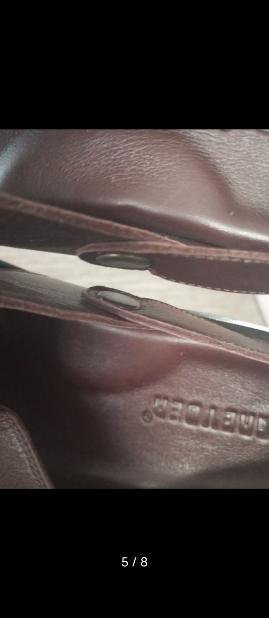 Kahverengi Deri Erkek Sandalet - Görsel 3