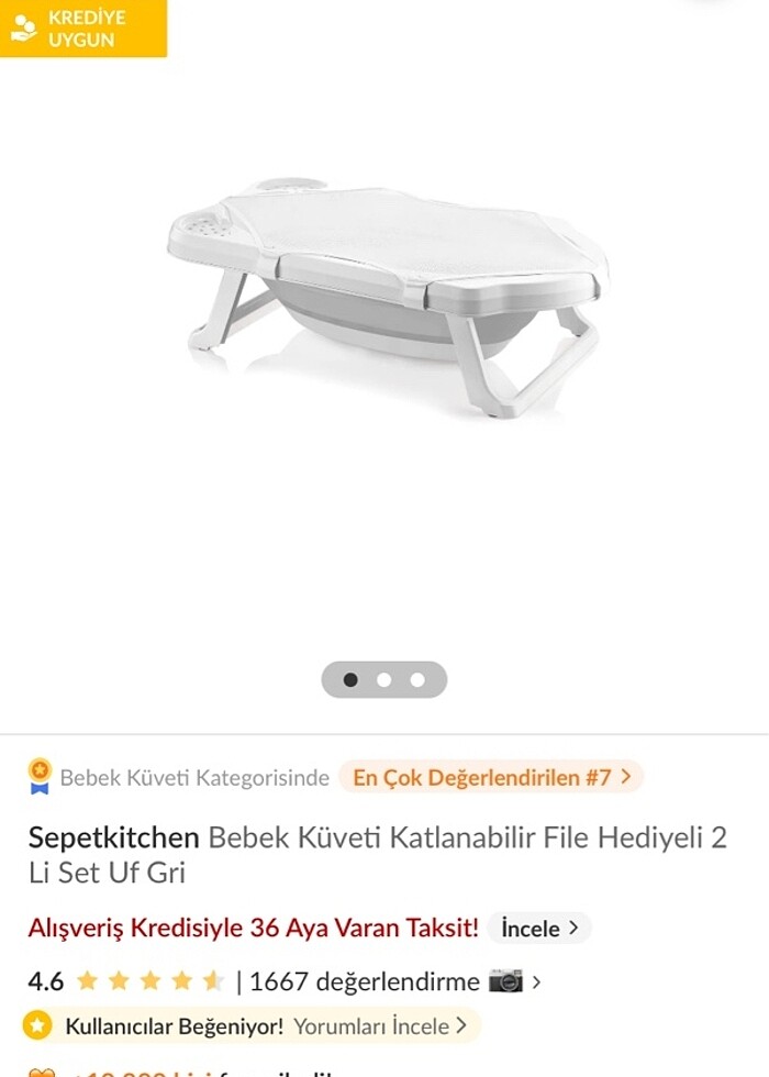 Bebek küvet - Görsel 2