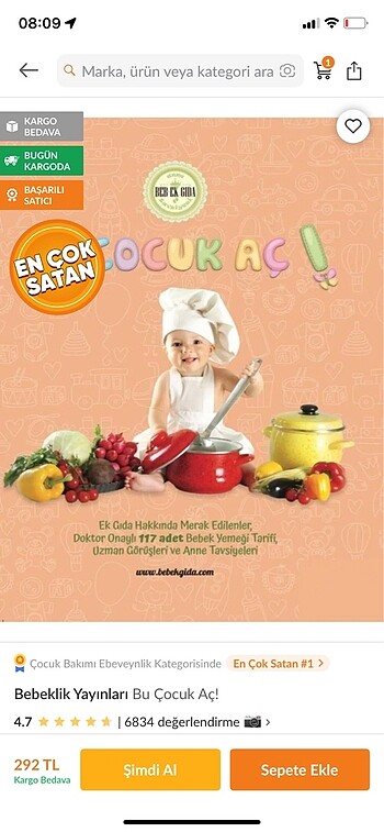 Ek gıda kitap