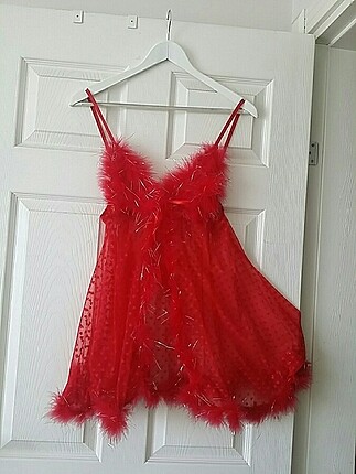 Tüylü babydoll