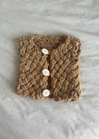 Örgü yelek - Görsel 2