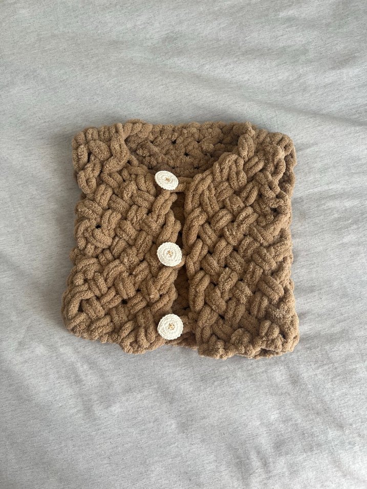 Örgü yelek - Görsel 2