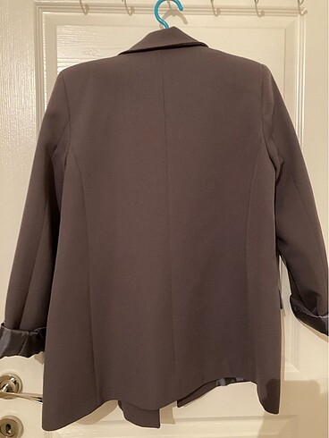Ambre Solaire gri blazer ceket