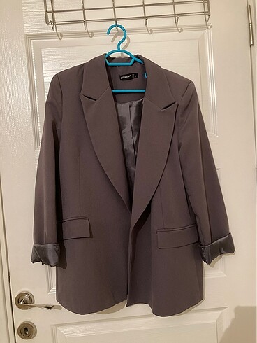 gri blazer ceket
