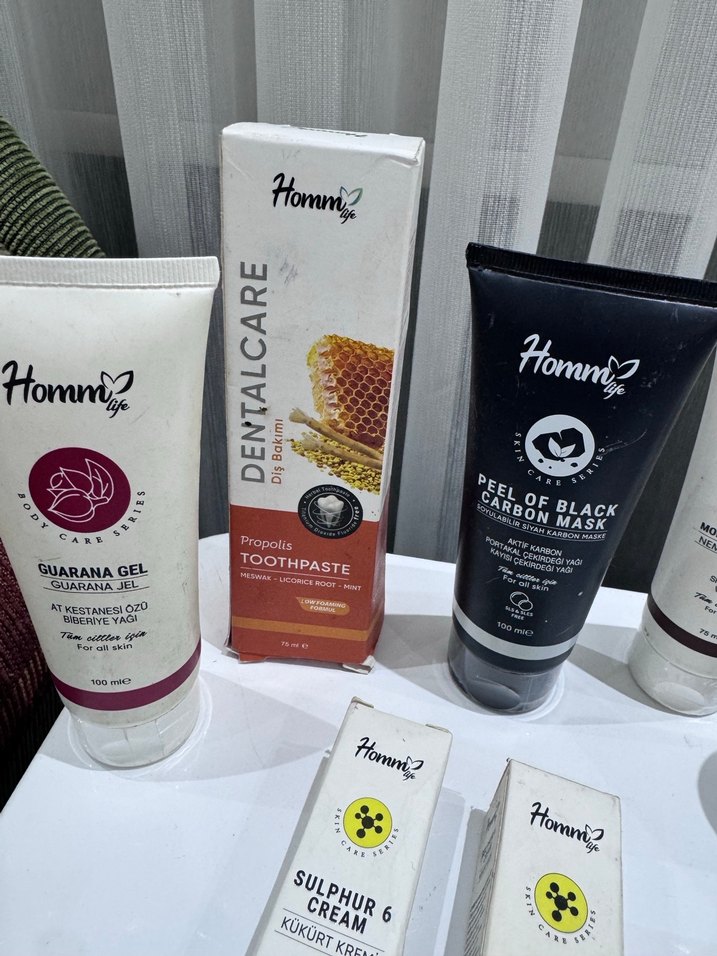 Homni ve Bakım Seti kozmetik ürünleri - Görsel 2
