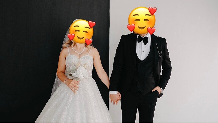 m Beden beyaz Renk Gelinlik