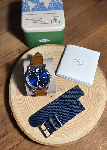 Fossil Erkek Klasik Mavi Saat - Görsel 3