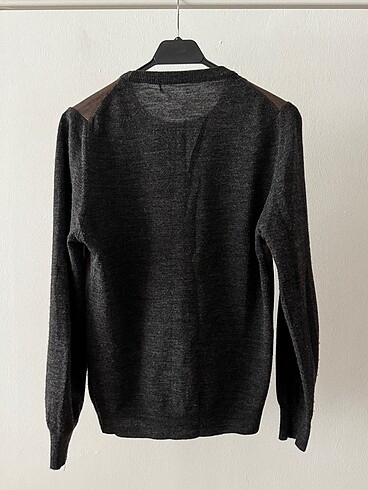 H&M Erkek Yün ve Deri Kazak (H&M)