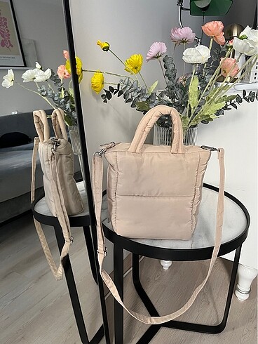 Stradivarius puffy çanta - Görsel 2