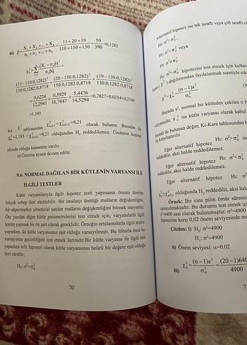 Uygulamalı İstatistik-2 Kitabı - Görsel 2