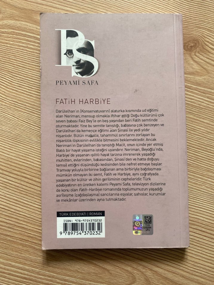 Fatih Harbiye - Peyami Safa - Görsel 3