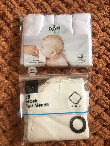 Bebek ağız mendilleri 2 paket