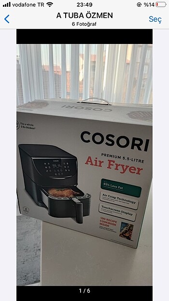 Cosori Air fryer