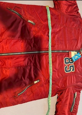 Fermuarlı midi kadın mont - Görsel 4