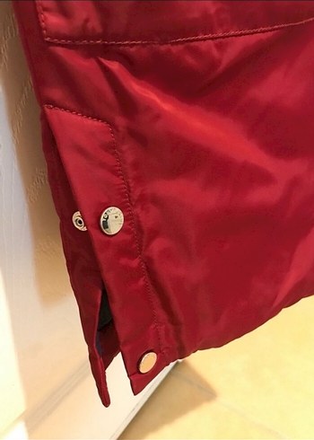 Fermuarlı midi kadın mont - Görsel 3