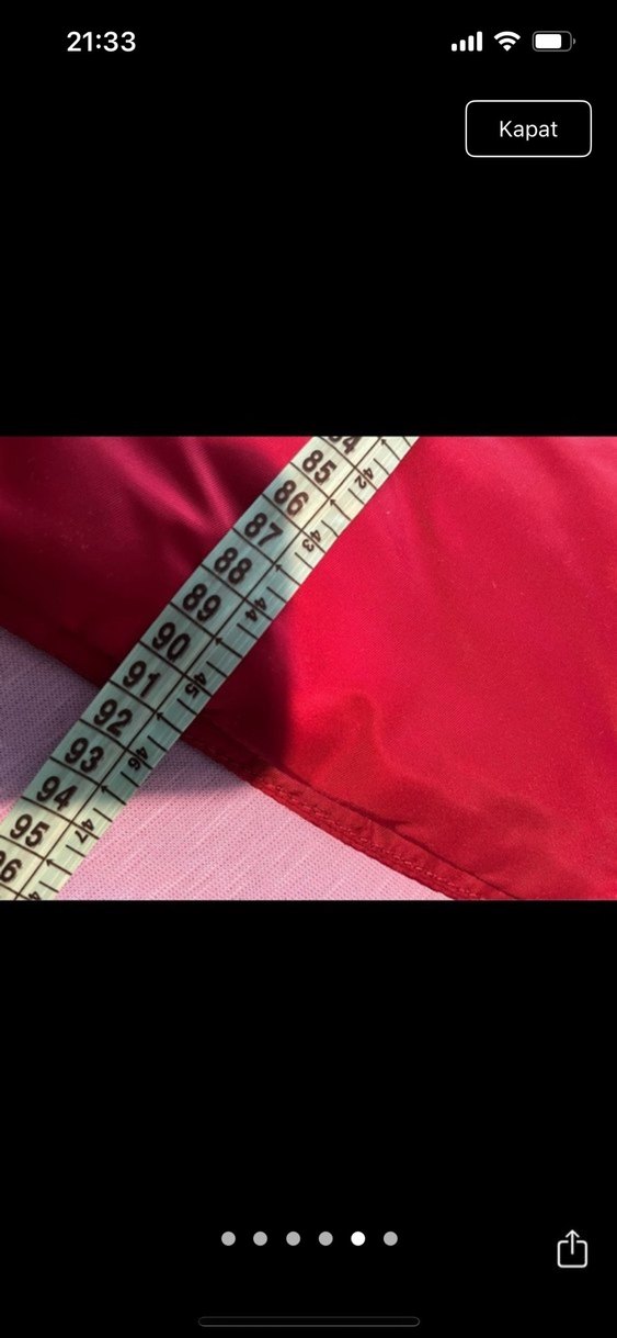 Fermuarlı midi kadın mont - Görsel 5