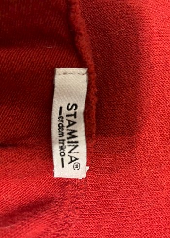 Koyu kırmızı Bohem Kadın Triko - Görsel 6