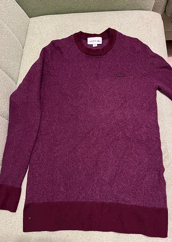 Lacoste mürdüm kazak - Görsel 2