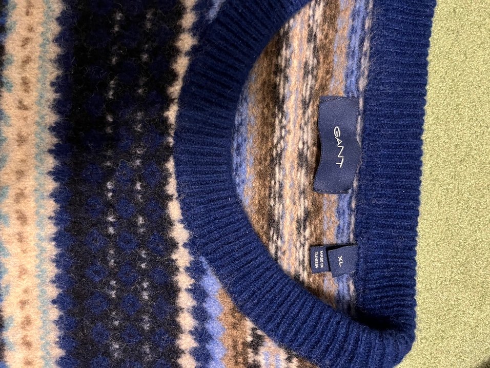 Gant yün kazak - Görsel 2