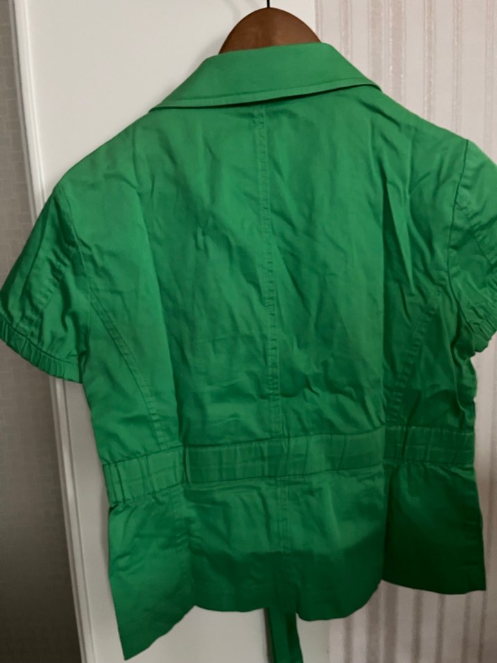 Düğmeli Yeşil  Kadın Ceket - Görsel 2