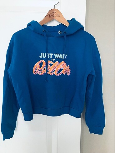 m Beden mavi Renk Sweatshirt