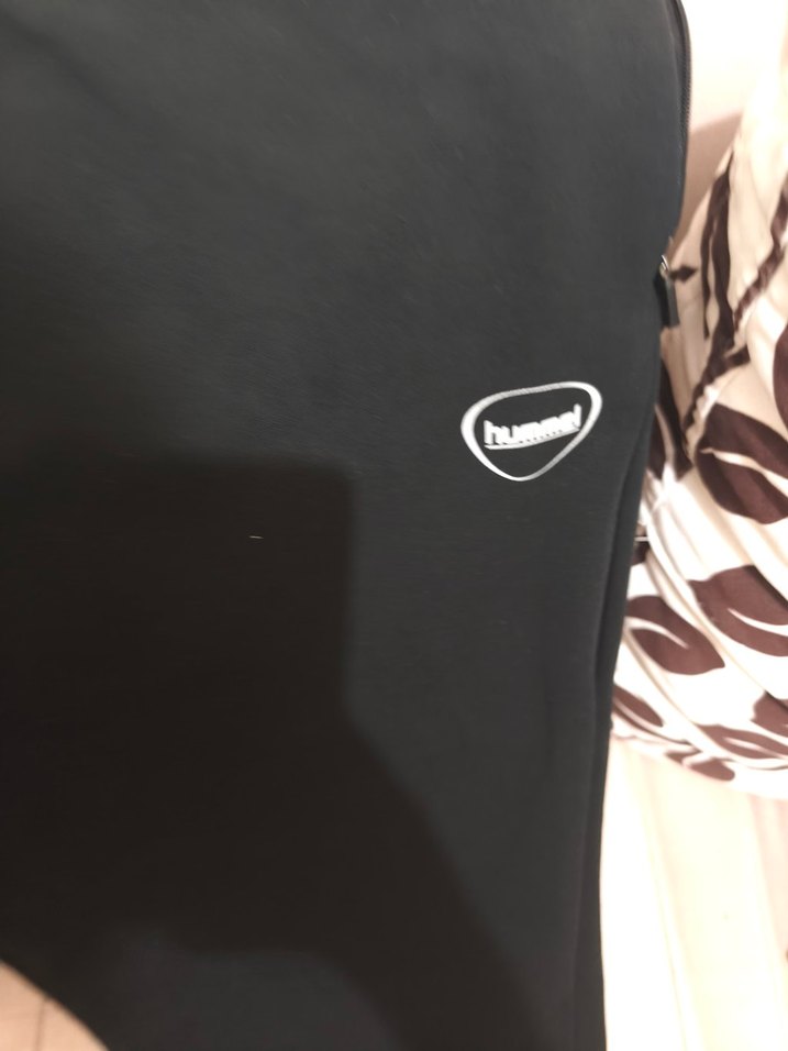 Hummel Siyah Fermuarlı Erkek Eşofman Altı - Görsel 2