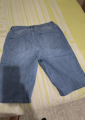 LC Waikiki Kadın Gri Mavi Denim Şort 42 beden