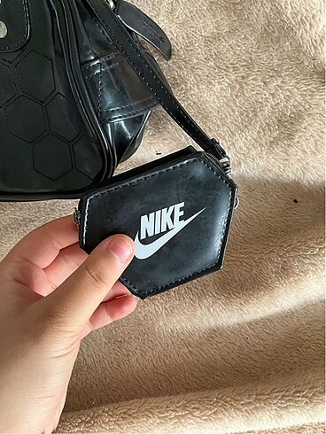  Beden siyah Renk nike vintage el çantası y2k