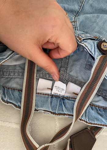 Mavi Denim Erkek Çocuk Bol Kesim Şort - Görsel 3