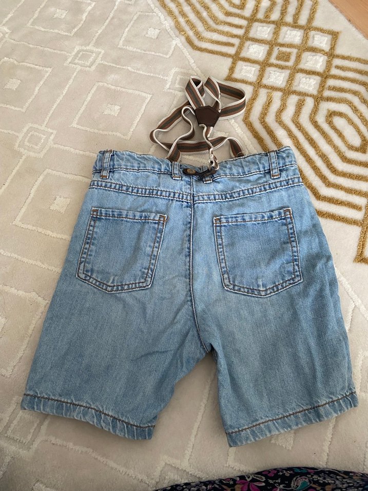 Mavi Denim Erkek Çocuk Bol Kesim Şort - Görsel 2