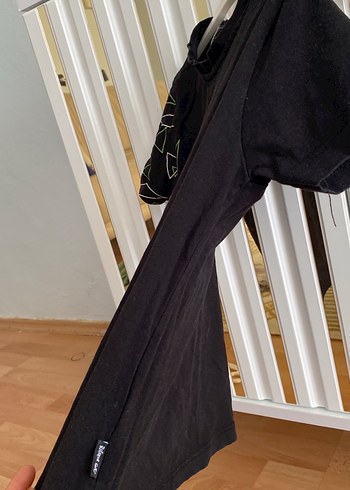 Rock Punk Siyah Baskılı Erkek Tişört - Görsel 3