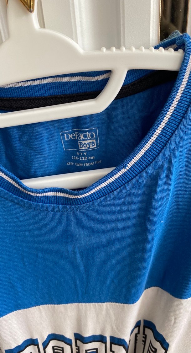 Erkek Çocuk Renkli Pamuklu Tişört - Görsel 2