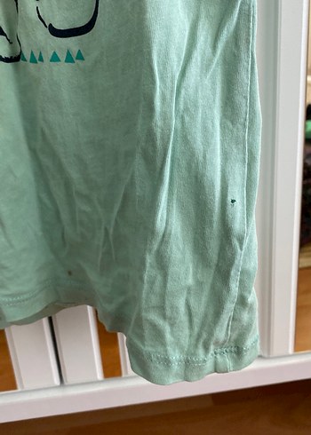 Baskılı Yeşil Kız Çocuk Tişörtü - Görsel 2