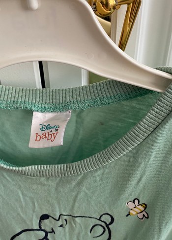 Baskılı Yeşil Kız Çocuk Tişörtü - Görsel 3