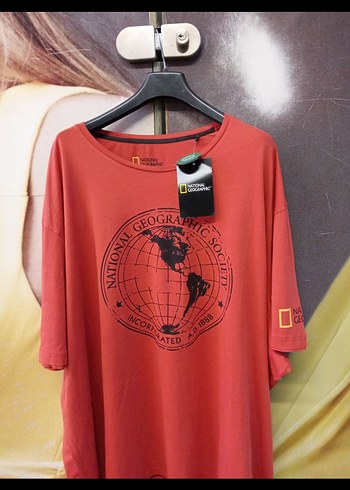 6xl National geographic oversize tişört