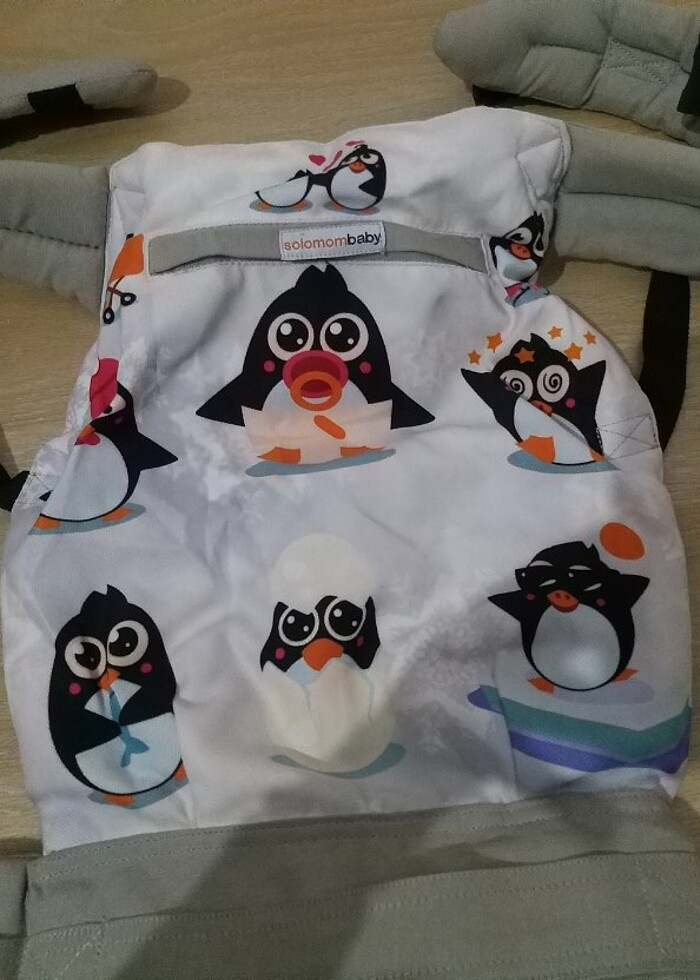 Solomombaby kanguru + yenidoğan aparatı  - Görsel 5