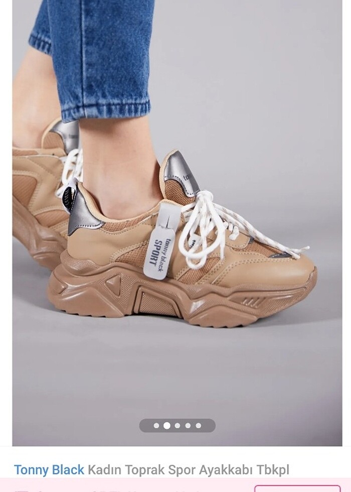 Tony Black Spor Ayakkabı  - Görsel 3