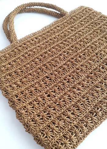 Kağıt Ip Yıldız model Çanta - Görsel 3