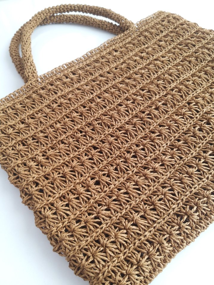 Kağıt Ip Yıldız model Çanta - Görsel 3