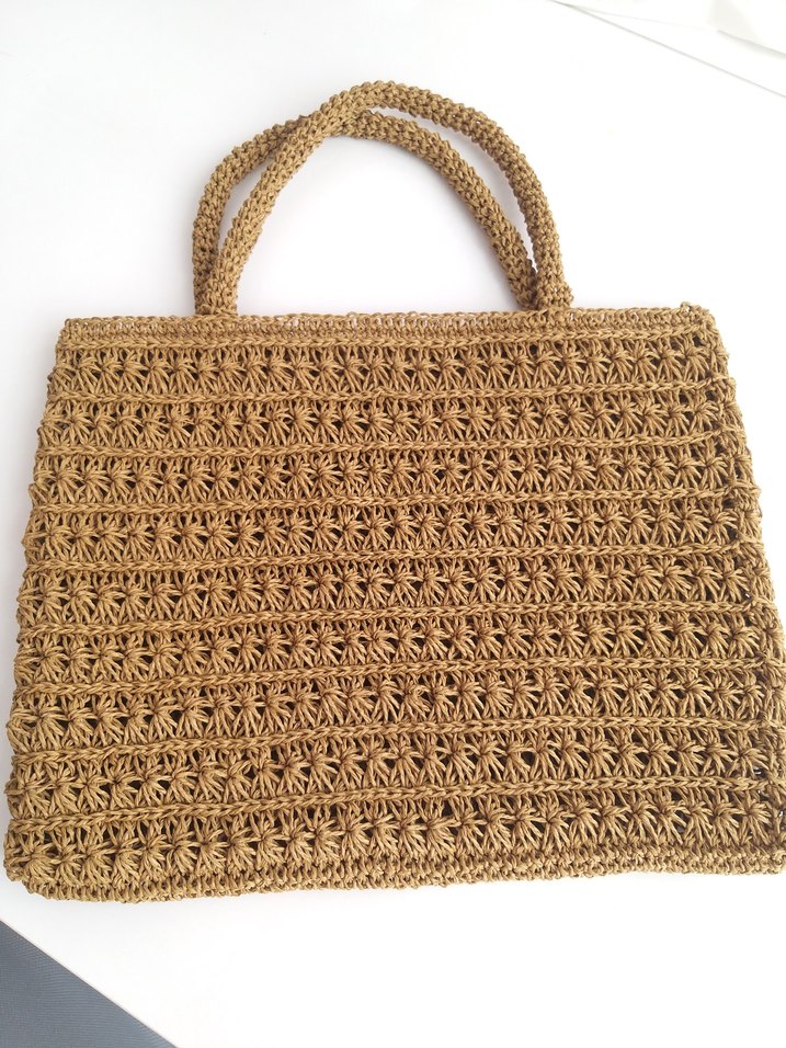 Kağıt Ip Yıldız model Çanta - Görsel 5