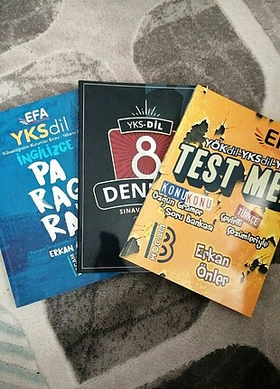 Yks dil 3 kitap