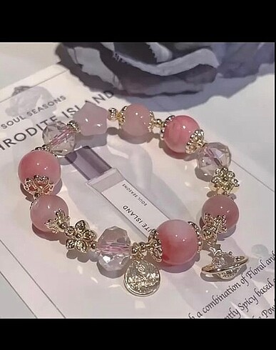 Diğer Pastel Pembe Bileklik ????