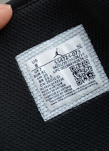41 Beden Air Jordan 1 Mid White Shadow
