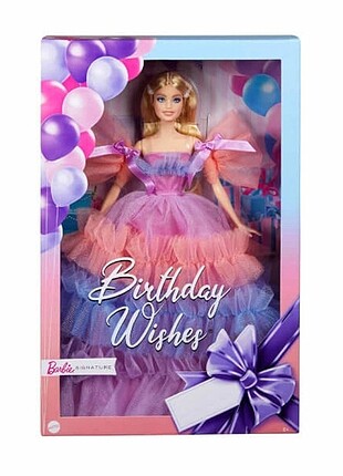 Barbie doğum günü prensesi sıfır kutu