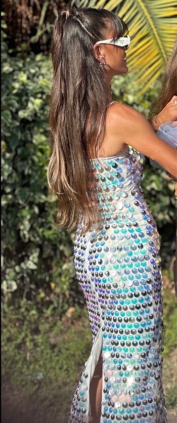 Zara Payetli elbise