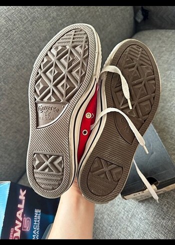 37 Beden kırmızı Renk Converse all star