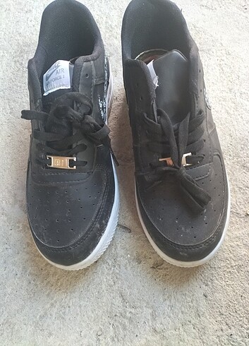 39,5 Beden siyah Renk Sipor ayakkabı 